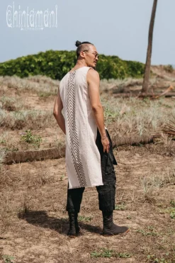 Chintamani Alchemistry Organic Long Top / Light Grey^ Tops & T-shirt