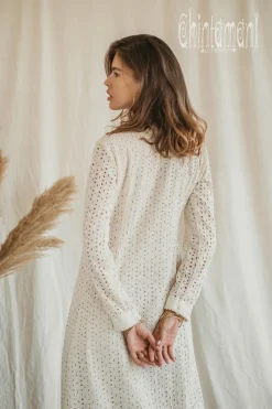 Chintamani Alchemistry Organic Midi Dress / Off White^ Shirt Dress|Mini & Midi Dress