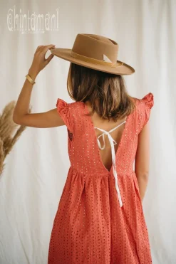 Chintamani Alchemistry Organic Mini Dress / Coral Rose^ Mini & Midi Dress
