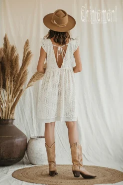 Chintamani Alchemistry Organic Mini Dress / White^ Mini & Midi Dress