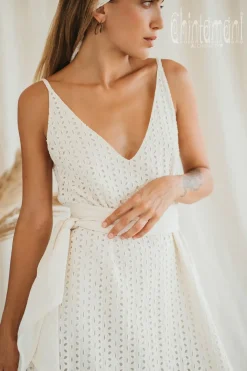 Chintamani Alchemistry Organic V Dress / Off White^ Maxi Dress