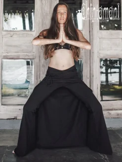 Chintamani Alchemistry Pants with Skirt / Black^ Pants