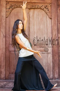 Chintamani Alchemistry Pants with Skirt / Black^ Pants