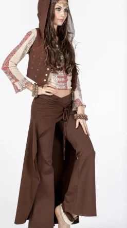 Chintamani Alchemistry Pants with Skirt / Brown^ Pants