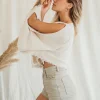 Chintamani Alchemistry Poncho Crop Top / Off White^ T-shirt & Tunic