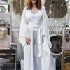 Chintamani Alchemistry Pure Silk Kimono / White^ Silk Clothes|Kimono & Cover Up