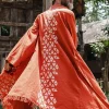Chintamani Alchemistry Raw Cotton Cloak / Red Ochre^ Kimono & Coat