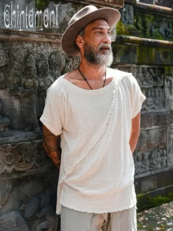 Chintamani Alchemistry Raw Cotton T-shirt / Off White^ Tops & T-shirt