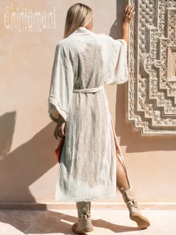 Chintamani Alchemistry Raw Printed Kimono / Off White^ Kimono & Cover Up