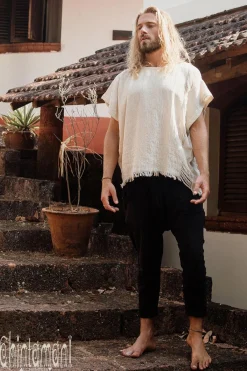 Chintamani Alchemistry Ripped T-shirt / Off White^ Tops & T-shirt