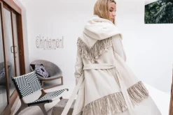 Chintamani Alchemistry Shamanic Canvas Coat / Cream^ Jackets & Coats