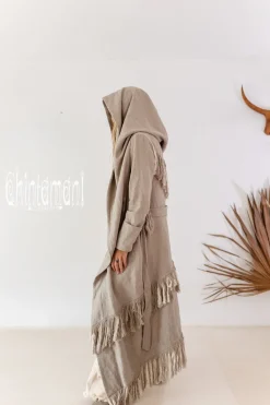 Chintamani Alchemistry Shamanic Canvas Coat / Gray^ Jackets & Coats