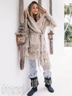 Chintamani Alchemistry Shamanic Canvas Jacket / Gray^ Jackets & Coats