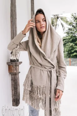 Chintamani Alchemistry Shamanic Canvas Jacket / Gray^ Jackets & Coats