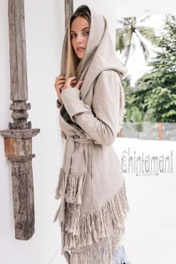Chintamani Alchemistry Shamanic Canvas Jacket / Gray^ Jackets & Coats