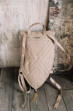 Chintamani Alchemistry Shield Backpack / Beige^ Backpacks & Bags