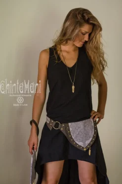 Chintamani Alchemistry Shipibo Waist Bag / Grey^ Canvas Hip Bags