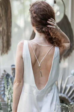 Chintamani Alchemistry Silk Mini Dress/ White^ Silk Clothes|Mini & Midi Dress