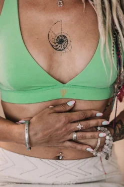 Chintamani Alchemistry Sport & Yoga Bra Top / Mint^ Yoga Wear