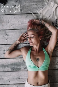 Chintamani Alchemistry Sport & Yoga Bra Top / Mint^ Yoga Wear