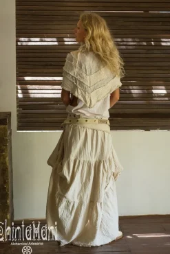 Chintamani Alchemistry Transformer Skirt / Off White^ Skirts