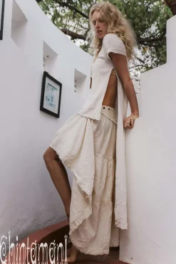 Chintamani Alchemistry Transformer Skirt / Off White^ Skirts