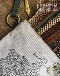 Chintamani Alchemistry Tribal Clutch Wallet / 4 colors^ Backpacks & Bags