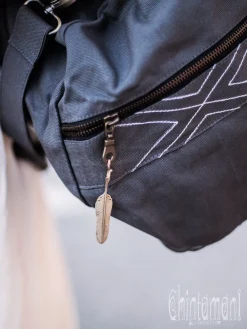 Chintamani Alchemistry Tribal Duffle Bag / Dark Grey^ Backpacks & Bags
