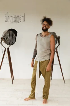 Chintamani Alchemistry Twill Long Pants / Army Green^ Pants