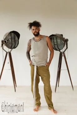 Chintamani Alchemistry Twill Long Pants / Army Green^ Pants