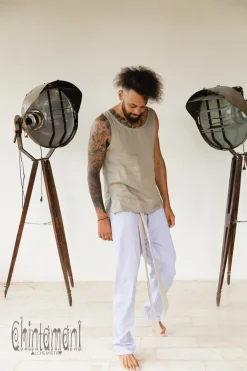 Chintamani Alchemistry Twill Long Pants / Light Blue^ Pants
