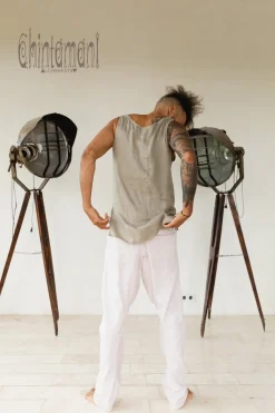 Chintamani Alchemistry Twill Long Pants / Light Gray^ Pants