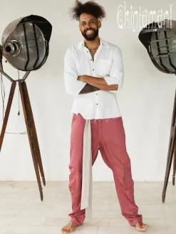 Chintamani Alchemistry Twill Long Pants / Raspberry Pink^ Pants
