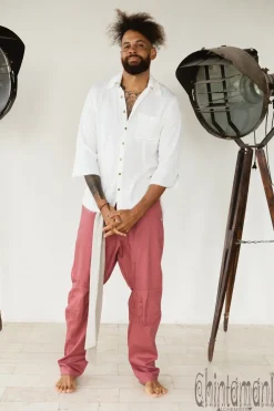 Chintamani Alchemistry Twill Long Pants / Raspberry Pink^ Pants