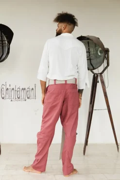 Chintamani Alchemistry Twill Long Pants / Raspberry Pink^ Pants
