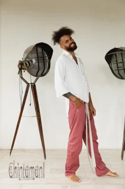 Chintamani Alchemistry Twill Long Pants / Raspberry Pink^ Pants