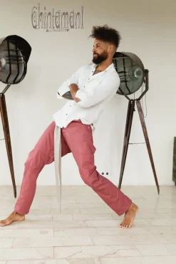 Chintamani Alchemistry Twill Long Pants / Raspberry Pink^ Pants