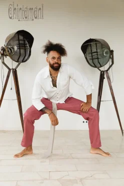 Chintamani Alchemistry Twill Long Pants / Raspberry Pink^ Pants
