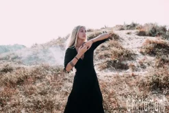 Chintamani Alchemistry Wrap Boho Dress / Black^ Wrap Dress