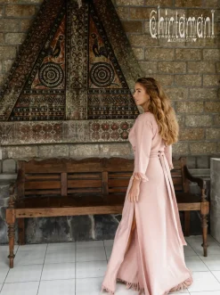 Chintamani Alchemistry Wrap Boho Dress / Dusty Rose^ Wrap Dress
